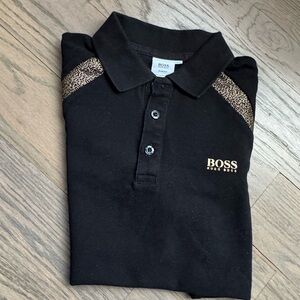 HugoBoss Polo.  14 Youth (Gold accents) Orig. $98